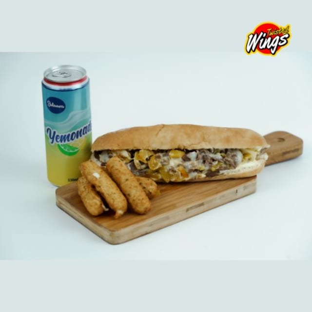 Chicken Philly Cheese COMBO.