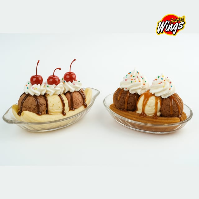 Churro Split (SUNDAES).