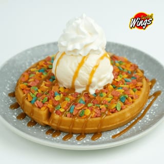 FRUITY PEBBLES WAFFLE