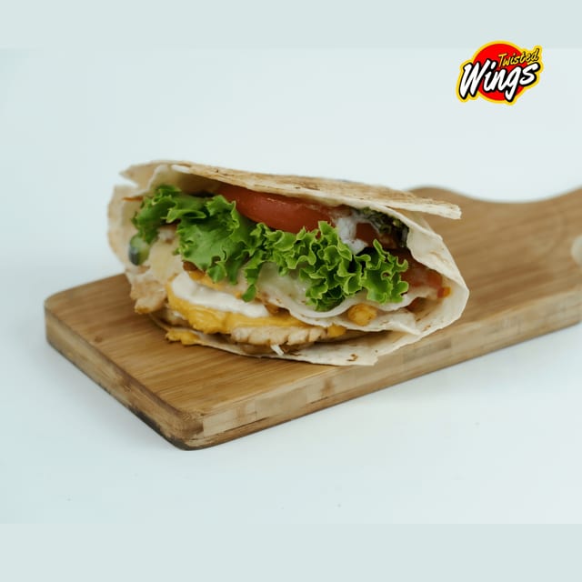 CHICKEN WRAP.