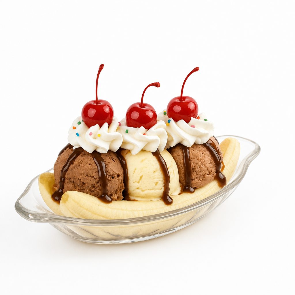 Banana Split (SUNDAES).