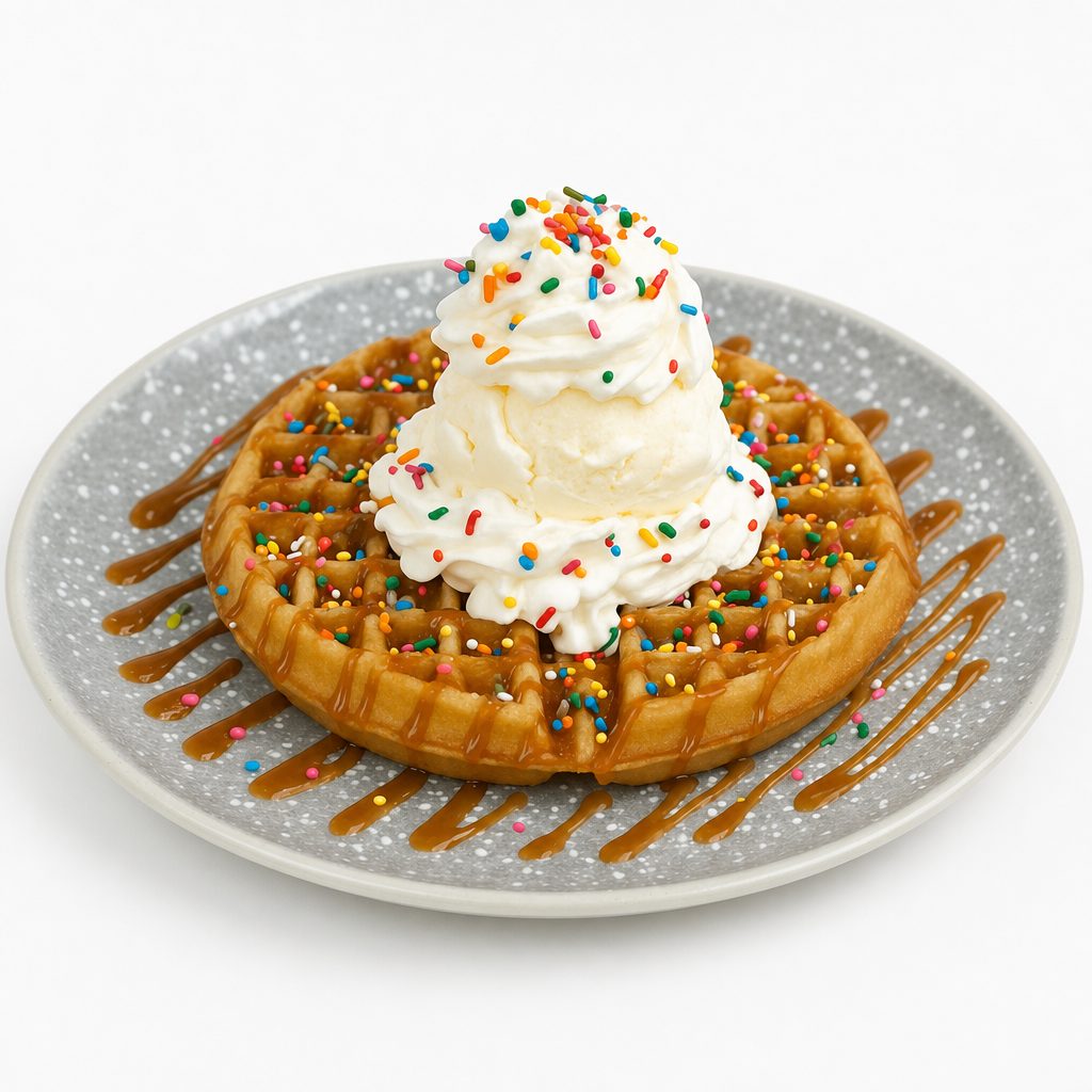 FUNFETTI WAFFLE.