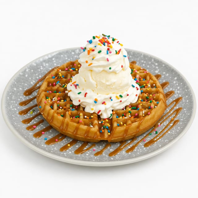 FUNFETTI WAFFLE.